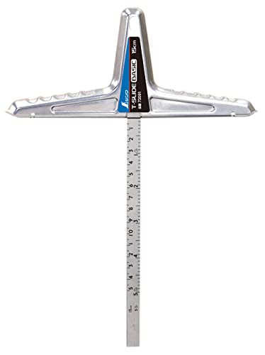 シンワ測定Shinwa Sokutei 丸ノコガイド定規 Tスライド ベーシック 併用目盛 15cm 73591 送料　無料