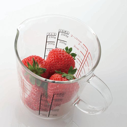 HARIOハリオ メジャーカップ ワイド 耐熱ガラス 取っ手付 マルチ 500ml CMJW500 送...