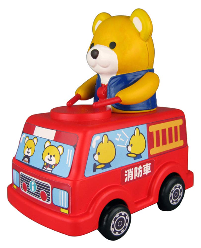 しょうぼうしゃ・ 91002・・Style:しょうぼうしゃ・単3電池2本使用別売・電池種別 : 電池は別売りのため別途ご購入ください。説明 とんくる☆トンピー しょうぼうしゃ