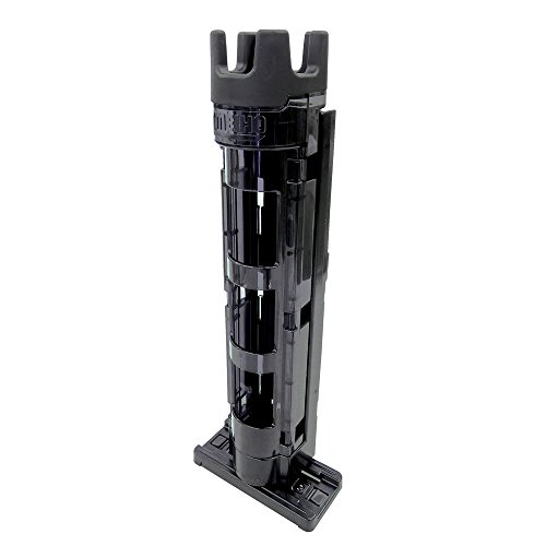 モダン・クリアブラック×ブラック BM250BK・・Color:クリアブラック×ブラックPatternName:単品・サイズ:50×54×283mm/台座巾100mm・穴径:35mm・対応シリーズ:VS7070、VW2070、VS7055、VW2055、BM9000、BM7000、BM5000、サイドポケットBM120・パッケージ重量: 0.29 kg説明 ランガンシステム&バケットマウスにワンタッチで装着可能専用ロッドスタンドです! 取り外しもワンタッチで大変便利ですビス止め不要のライトタイプです。スタンドの長さを3段階調整する事ができるのであらゆるフィッシングシーンに対応可能です。リールとの接触部分にはエラストマー製のキャップを採用しました。