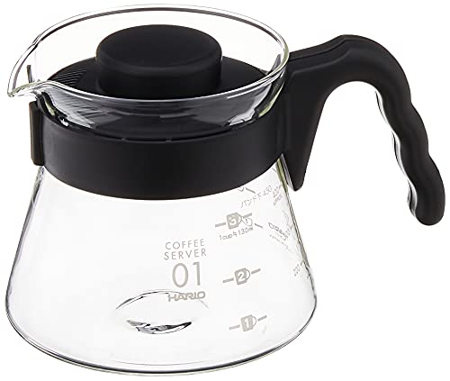 HARIOハリオ V60コーヒーサーバー 電子レンジ/食洗機対応 450ml ブラック VCS01B 送料　無料