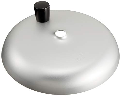 アカオアルミ 親子鍋用蓋エントツ付き 16.5cm用 E16 アルミニウムアルマイト、ツマミフェノール樹脂 日本 AOY222 シルバ 送料 無料