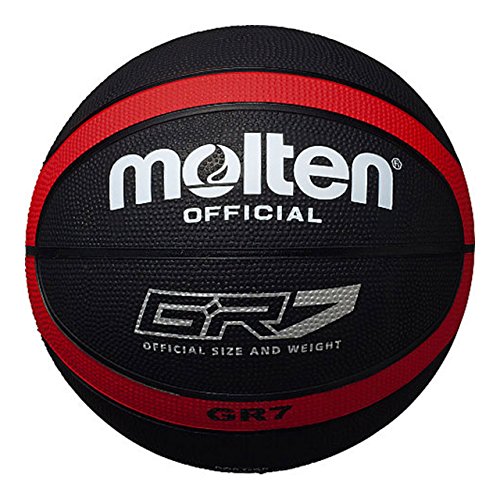 モルテンmolten バスケットボール GR7 BGR7KR ブラック×レッド 7号 送料　無料