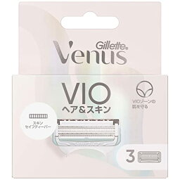 ヴィーナス VIOヘア&スキン 女性用 カミソリ 替刃3個入 送料　無料