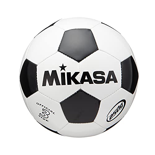 ミカサMIKASA ジュニア サッカーボール 3号 小学生用 約250g ホワイト/ブラック 縫いボール SVC303WBK 推奨内圧 送料　無料