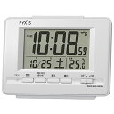 セイコークロックSeiko Clock セイコー クロック 目覚まし時計 電波 デジタル カレンダー 温度 表示 PYXIS ピクシス 送料 無料