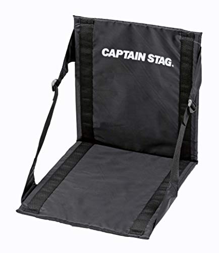 キャプテンスタッグCAPTAIN STAG キャンプ用品 折りたたみ椅子 ザブトン チェア マット FDチェアマット ブラック グラシ 送料 無料