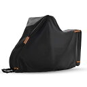 バイクカバー 40D 防水 厚手 オートバイカバー 大型 防風 フィット裁断 バイク用レインカバー 撥水 破れにくい バイク用車体カバー 風飛