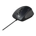 バッファロー BUFFAO 有線 Be プレミアムフィットマウス 静音 5ボタン Mサイズ ブラック BMBU505MBK