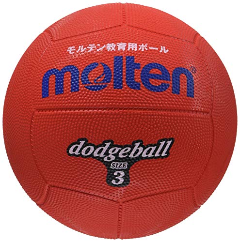モルテンolten ドッジボール ゴム3号球 赤 D3R モルテンolten ドッジボール ゴム3号球 赤 D3R