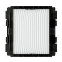 ユニックス 樹脂製 花粉/DE対策フィルター トレフィン F150AF/G φ150 単品 クールホワイト
