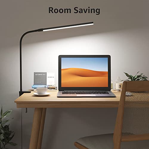 epro クランプライト デスクライト クランプ led 目に優しい 電気スタンド スタンドライト 電球色・白色・昼光色/10段階明るさ/5W省 [2]