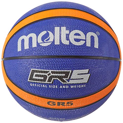 モルテンolten バスケットボール GR5 BGR5BO ブルー×オレンジ 5号 モルテンolten バスケットボール GR5 BGR5BO ブルー×オレンジ 5号