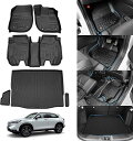 iooy ホンダ 新型ヴェゼル rv系 フロアマット+ラゲッジマット 6点セット VE RV3 RV4 RV5 RV6 立体カーマット 防水マッ