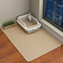 猫用トイレマット 猫砂取りマット 60x45M/75x55M/90x60M/116x66M 複数サイズ 猫マット 猫砂マット 飛び散り防止マッ