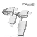 eltreone6in1 A 充電ケーブル 6in1ケーブル ype 充電ケーブル 急速充電 B ype ケーブル 高速データ転送 ype