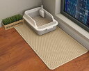 猫用トイレマット 猫砂取りマット 60x45M/75x55M/90x60M/116x66M 複数サイズ 猫マット 猫砂マット 飛び散り防止マッ