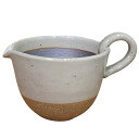萬古焼 藍窯 納豆鉢 納豆 混ぜたらふわふわ小鉢 取っ手付 約直径10c 「エスタ Esta」 赤土グレー 00117