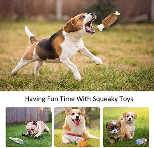 La chic ラ・シックのNUOMZ 犬おもちゃ 犬噛むおもちゃ 音の出るおも 音が鳴る ちゃ ペット用品 ぬいぐるみ 運動不足 ストレス解消 清潔安全 丈夫 耐久性 清｜アングル3