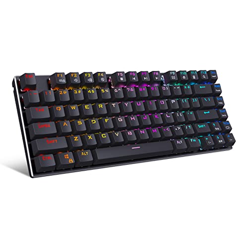 e元素ゲーミングキーボード 81キーアンチゴーストキー メカニカル式 RGB発光バックライト付き B有線高速反応 防水 ゲーム用 パソコン 赤軸 e元素ゲーミングキーボード 81キーアンチゴーストキー メカニカル式 RGB発光バックライト付き B有線高速反応 防水 ゲーム用 パソコン 赤軸