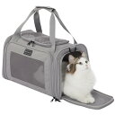 EF ペットキャリー 折りたたみ 猫 キャリー バッグ 犬 中・大型猫用・小型犬・うさぎ用 臭気がない 車載/ドライブ/キャンピング/旅行/通院