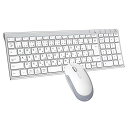 ilev キーボード ワイヤレス キーボード マウスセット 日本語配列 静音 超薄型 無線 .4G キーボード・マウスセット B接続 キーボード(2)