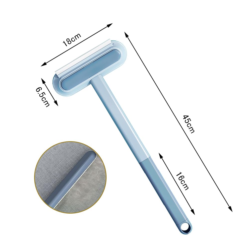 La chic　ラ・シックのBtie 抜け毛取りブラシ 猫 犬 毛取りブラシ 抜け毛取りクリーナー 乾湿両用 多機能 ペット毛対応 繰り返し使用可 掃除ブラシ 衣類 寝具｜アングル2