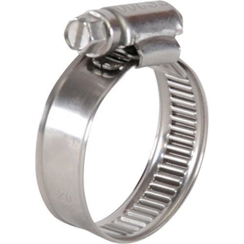 ROトラスコ ホースバンド オールステンレス 傷防止タイプ 10個入 E133