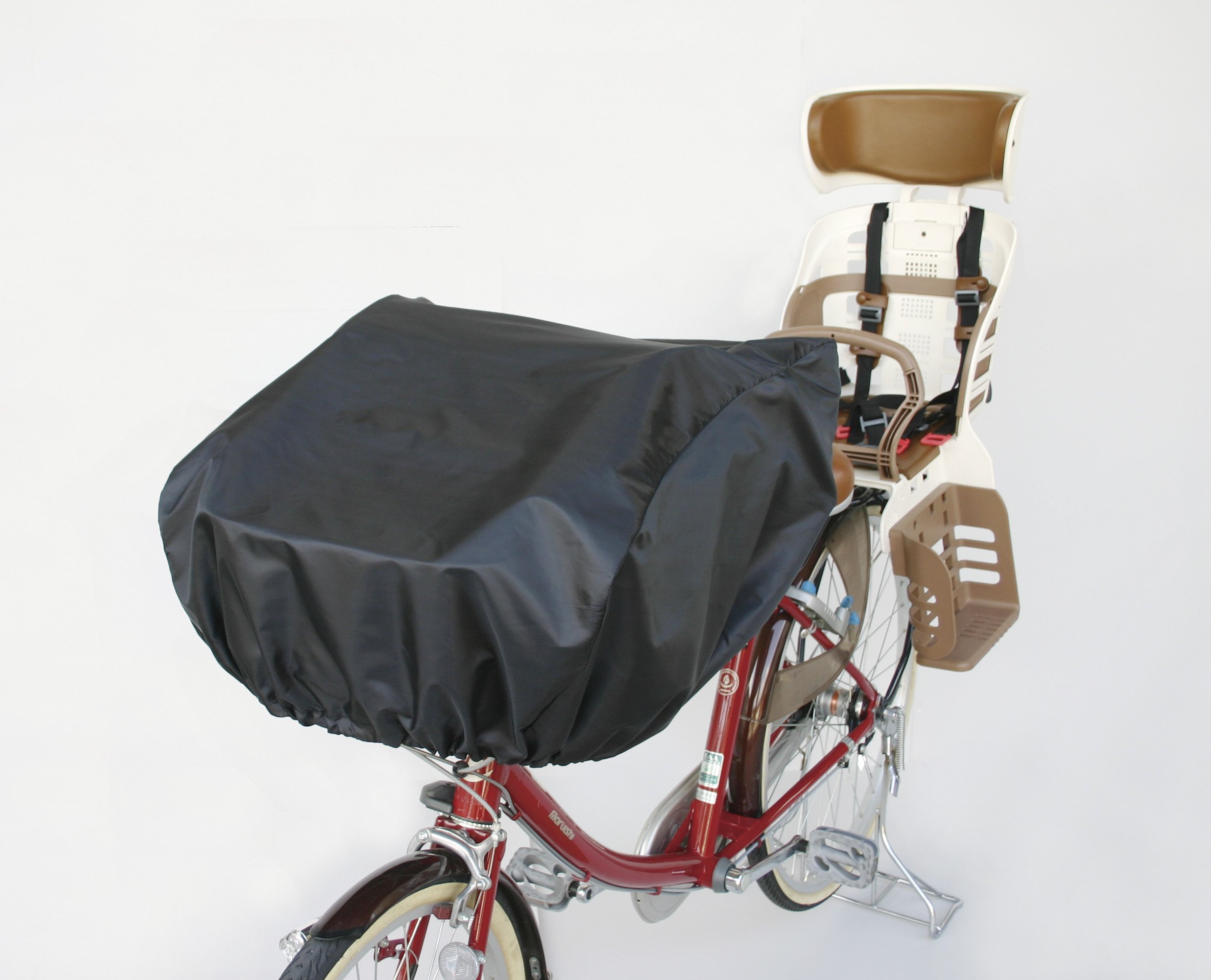 自転車 チャイルドシート 前・後幼児座席専用簡易カバー ローバック~ハイバックタ...