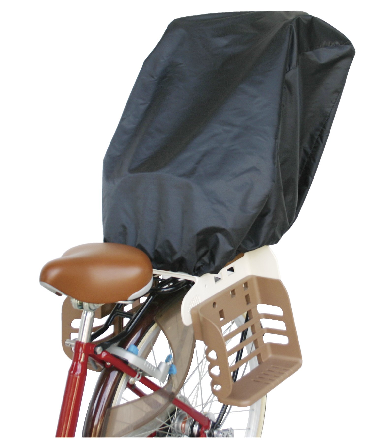 自転車 チャイルドシート 前・後幼児座席専用簡易カバー ローバック~ハイバックタ...