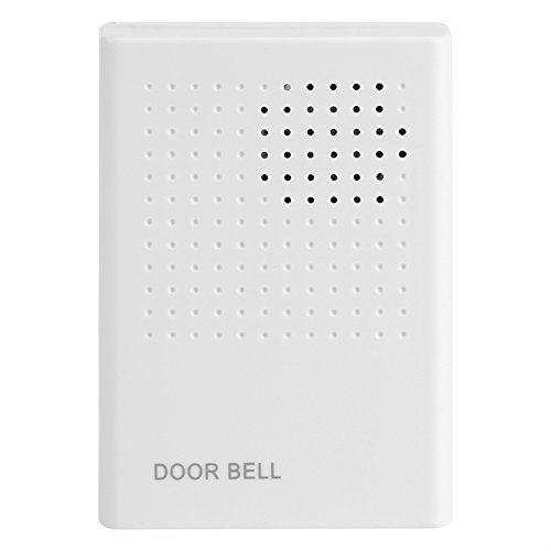 ドアベル 有線 ワイヤードドアベル インターホンチャイム Din音楽 呼び出し鈴 電池式 簡単に取り付け ..