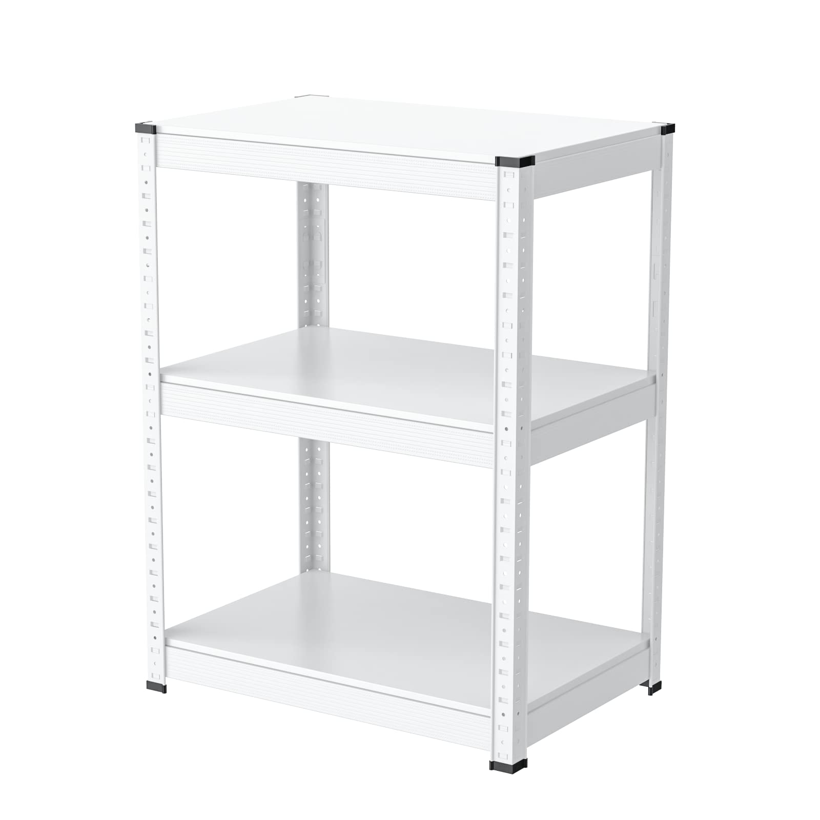 Rakuten - ラック スチールラック 幅60c 3段 耐荷重10k/段 メタルラック幅60×奥行40×高さ80c ホワイト