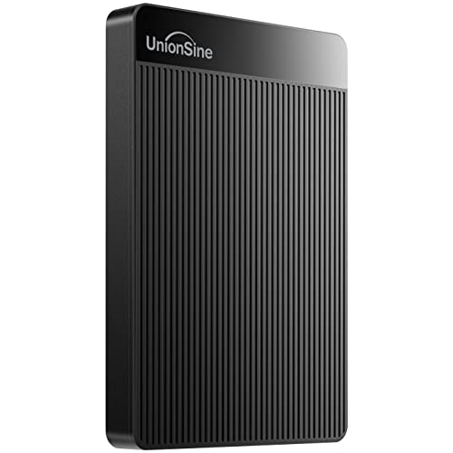 Unionine 1B 外付けハードディスク超薄型外付けHDDポータブルハードディスク .5インチ B3.0に対応 /M/4/XBox/テレビ録