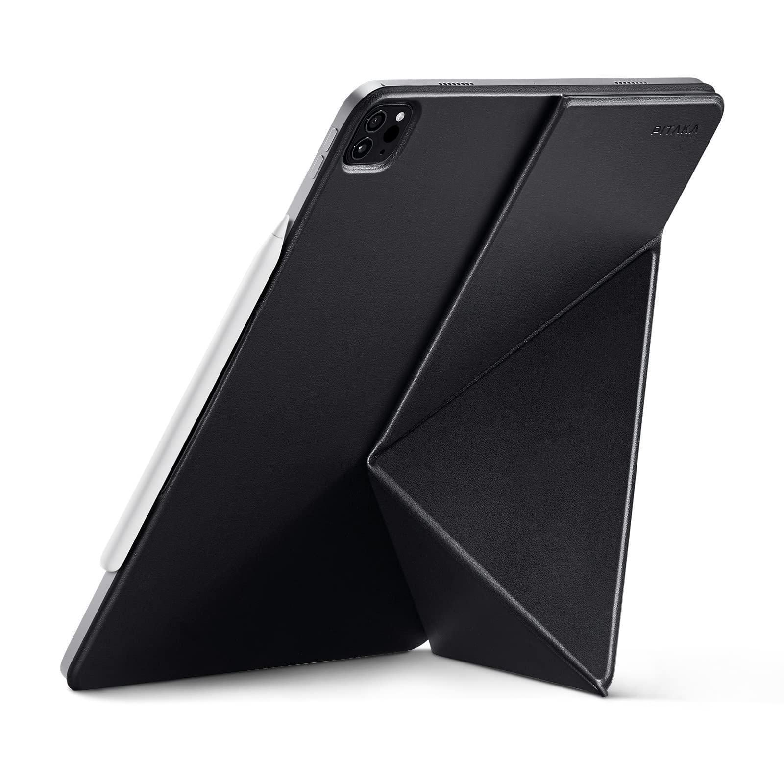 Rakuten - AKA iad ro 11インチ ケース M4 04専用 iad ro 11インチ カバー 横置＆縦置 タブレットスタンド 磁気吸着 超スリム