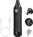 asfy 犬爪切り電動 6スピード 最新の強化されたペット用ネイルグラインダー 充電式電動犬用ネイルトリマー 痛みのない足の手入れとスムージン