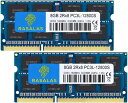 31800 16GB ノート用メモリ DDR3 1600MHz 8GB×枚 ODMM 11 04in NonE 電圧1.35V & 1.5V 両(2)