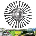 草刈り業者草刈り機 替え刃 ブラシヘッド ワイヤーカッター 草刈機用チップソー 除草ホイール 雑草クリーニングツール ブラシカッター 新規アップ