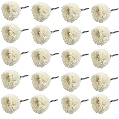 サムコス リューターバフ 羊毛フェルト .35軸 研磨ヘッド 鏡面研磨や金属磨き仕上げ ポッリシング 0個..