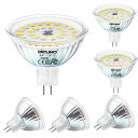 16 1V 電球 GU5.3口金 6W 70W形相当 昼白色 6000K 850l 高輝度 スポットライト 非調光 6個入