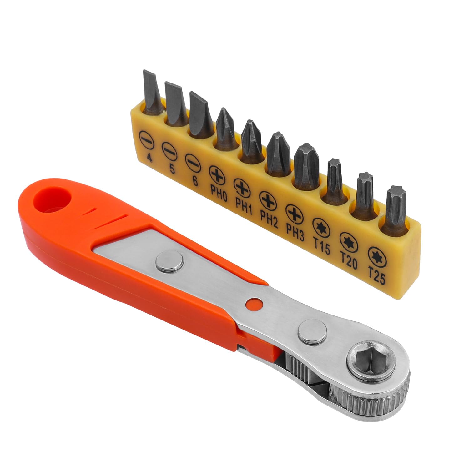 ラチェットドライバー 超薄型ビット ストレートタイプ 直角ドライバー ラチェット ホルダー 六角軸 6.35 ドライバー ソケット レンチ 小