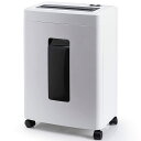 iOHOW シュレッダー しゅれったー電動 家庭用 マイクロクロスカット:x1 細断枚数A4/10枚 連続細断0分 18大容量 業務用 静音 カ