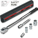 プレセット型 トルクレンチ 車 タイヤ交換 差込角1.71/インチ 810N. ラチェット 14/17/19/1ソケット 1/インチエクステンシ