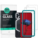 ガラスフィルム Nothin phone 1 5G 6.55 用強化 ガラス 保護 フィルム枚 簡単装着キット付き、設置が簡単です