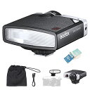 Godox x nior レトロ カメラフラッシュ クリップオンストロボ GN1 6000K 焦点距離8 スピードライト ony anon Ni