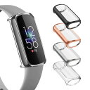4 パックFitt xeケースFitt xe 保護カバー 、U製、耐衝撃性、軽量、指紋防止、黄変防止、高感度タッチ ぴったり対応 Fitt xe