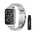 バンド Xiaoi Mi Band 8 ro/Xiaoi Band 8 ro/Xiaoi i Watch 4 対応 交換バンド 金属ベルト