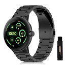 バンド Goole ixel Watch 3 45 04 対応 交換バンド 金属ベルト サイズ調整可能 ビジネス風 ステンレス おしゃれ 調整