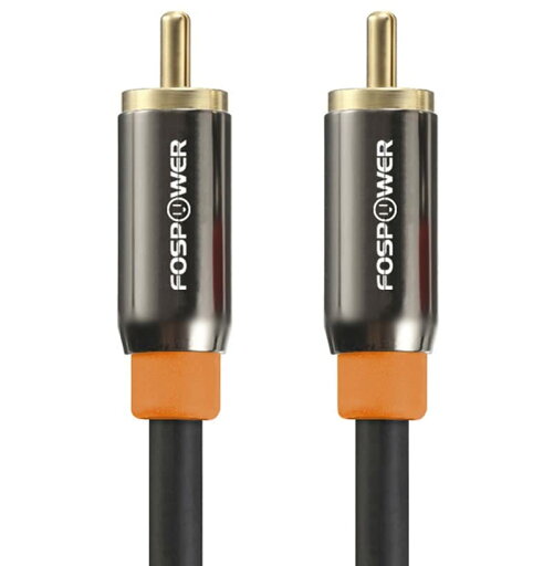 Fosow RAオス RAオス /DF同軸デジタルオーディオ OAXA コアキシャルケーブル 4K金メッキコネクタ ホームシアター、HDV、サ Fosow RAオス RAオス /DF同軸デジタルオーディオ OAXA コアキシャルケーブル 4K金メッキコネクタ ホームシアター、HDV、サ
