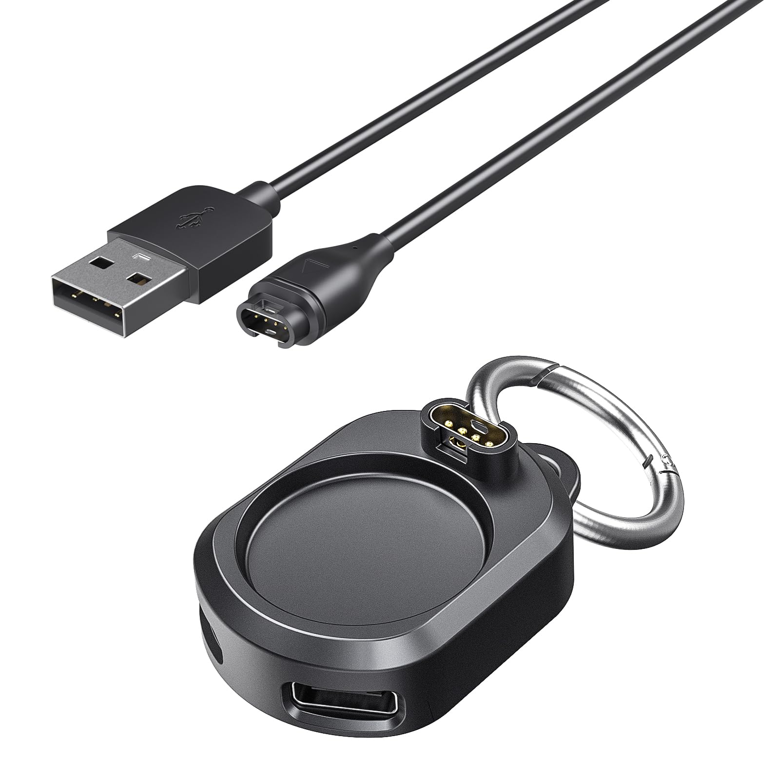 MoKo Garin用充電ケーブル 1（1個）+ Garin変換アダプター MicroB ype対応（1個）Garin チャージングケーブル カ