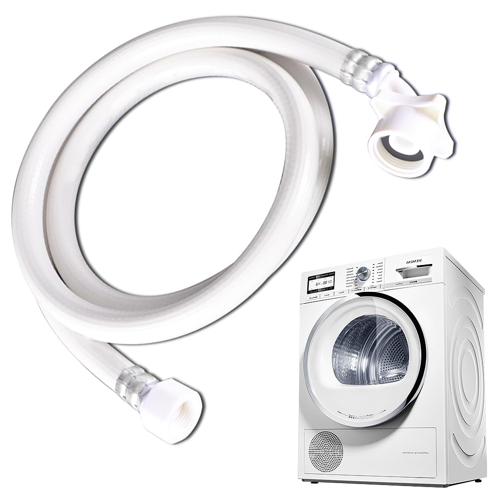 洗濯機給水ホース 水漏れ防止 抜け防止 ワンタッチ接続 元口付き 業務用 家庭用 V 耐圧性 耐腐食 取り付け簡単 ウォーターインレット 汎用性